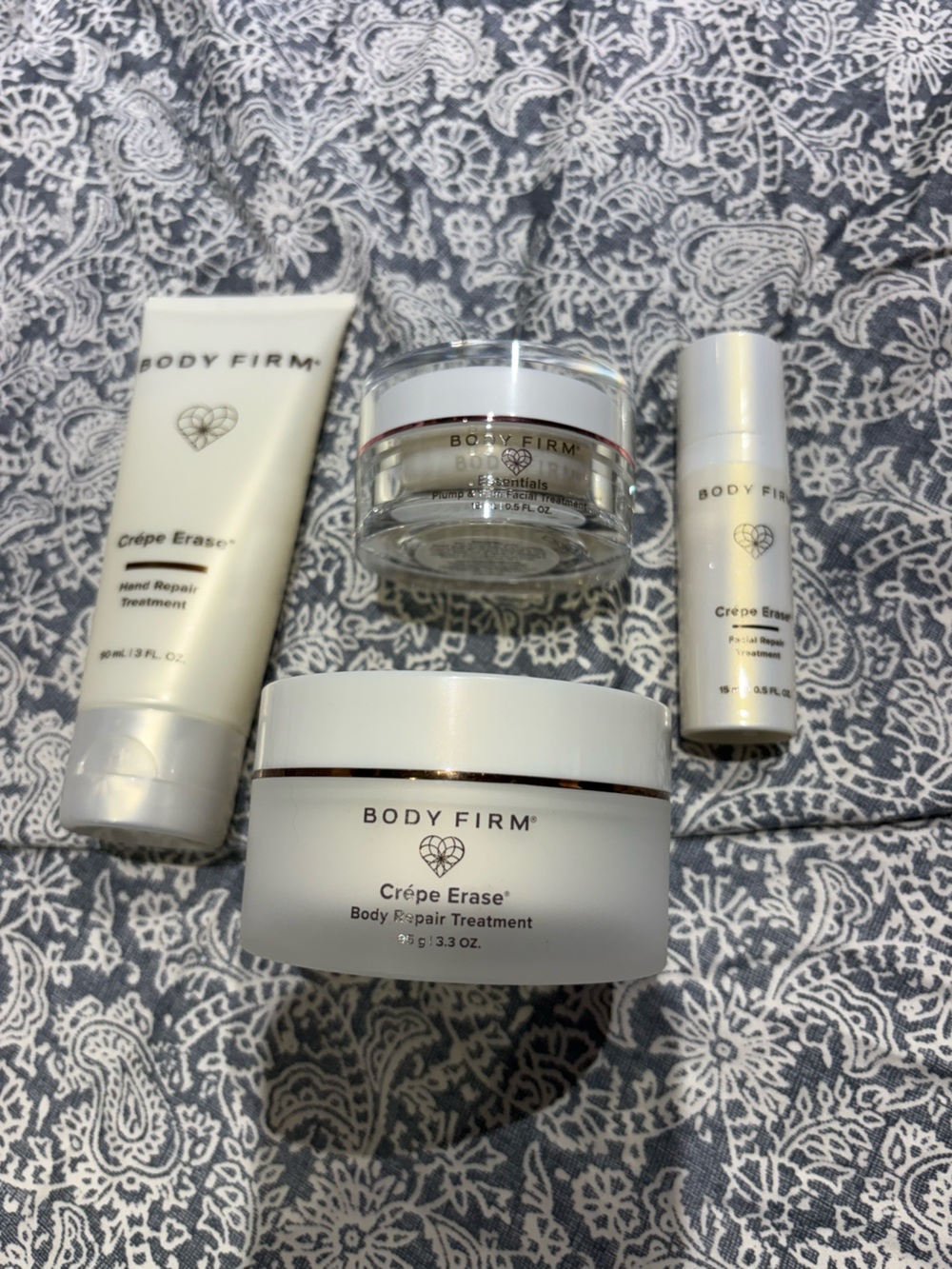Jane Seymour the body firm crepe erase skincare